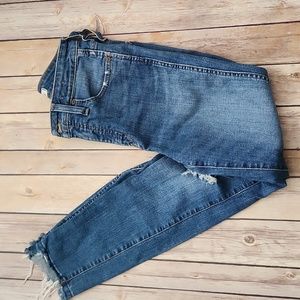 Madewell raw hem curvy high-rise skinny